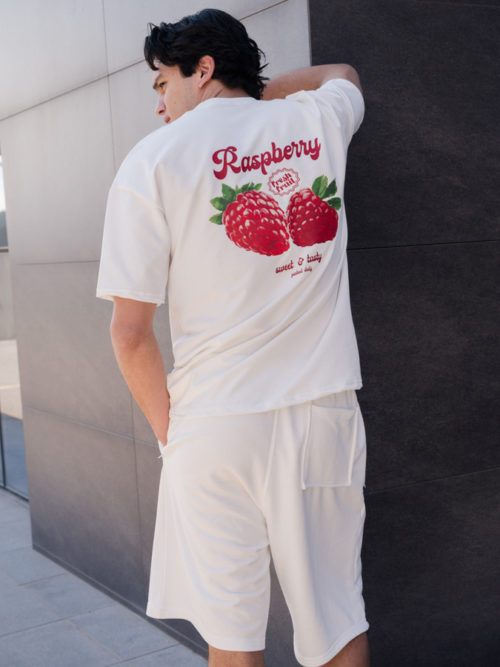 TO26/4 ECRU RASPBERRY