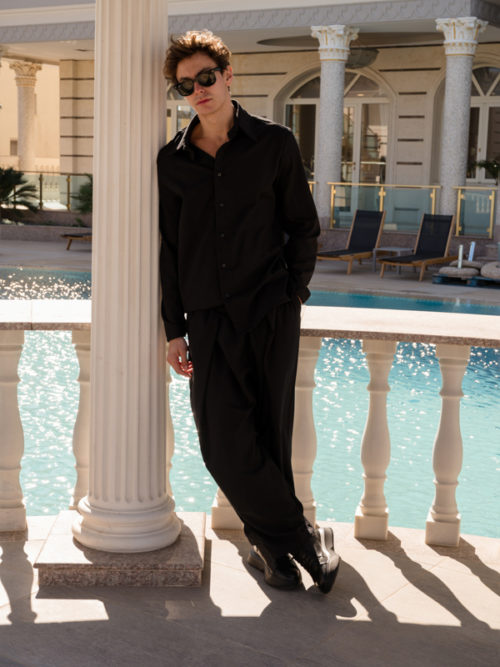 ΣΕΤ ST26/3 BLACK LINEN
