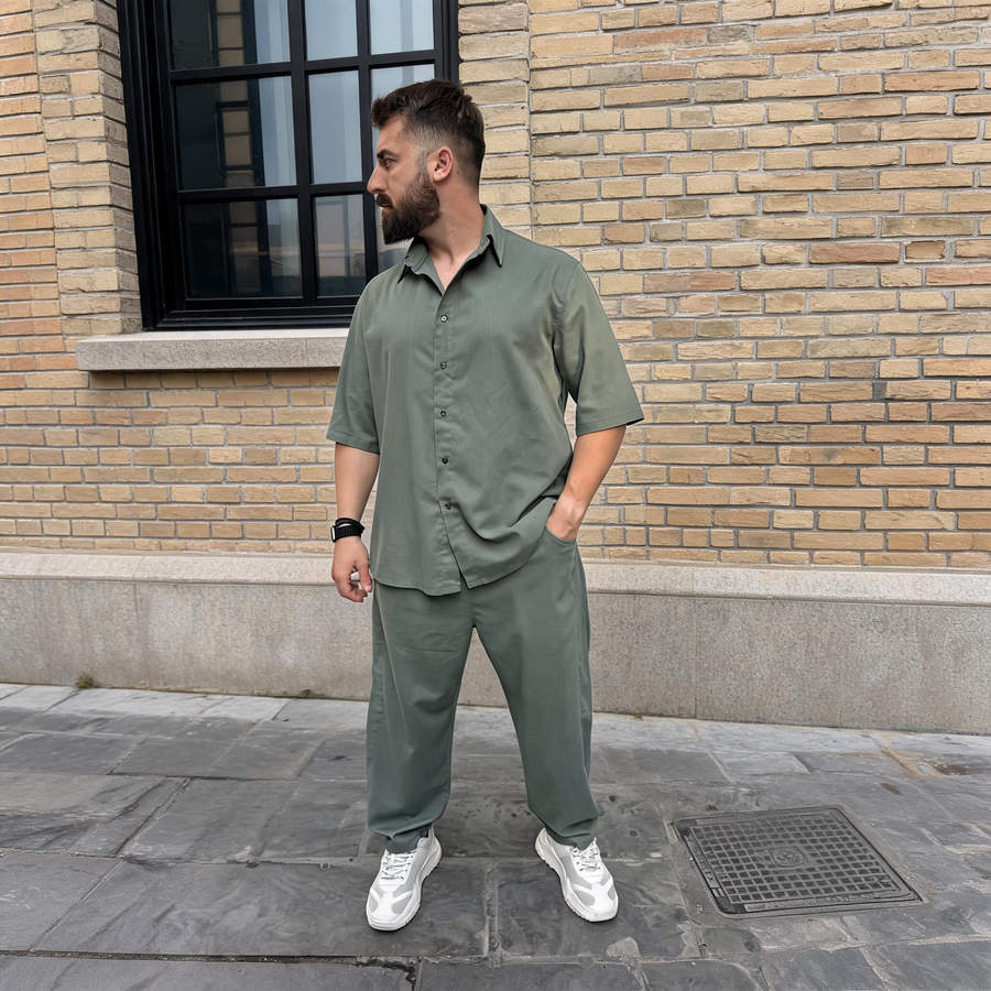 ΣΕΤ ST26/4 CHAKI OVER LINEN