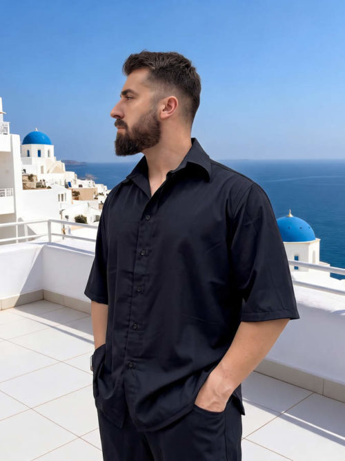 ΠΟΥΚΑΜΙΣΟ SH26/10 OVER BLACK